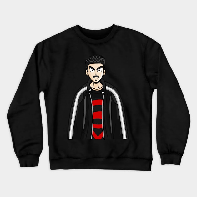 Angry Joe Z Crewneck Sweatshirt by NupieTheHero